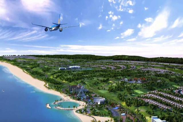 Sân bay Phan Thiết trong tương lai là một trong 3 cảng hàng không lớn của miền Trung